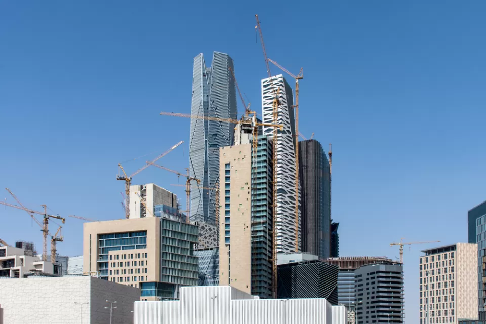 King Abdullah Financial District in Riyadh